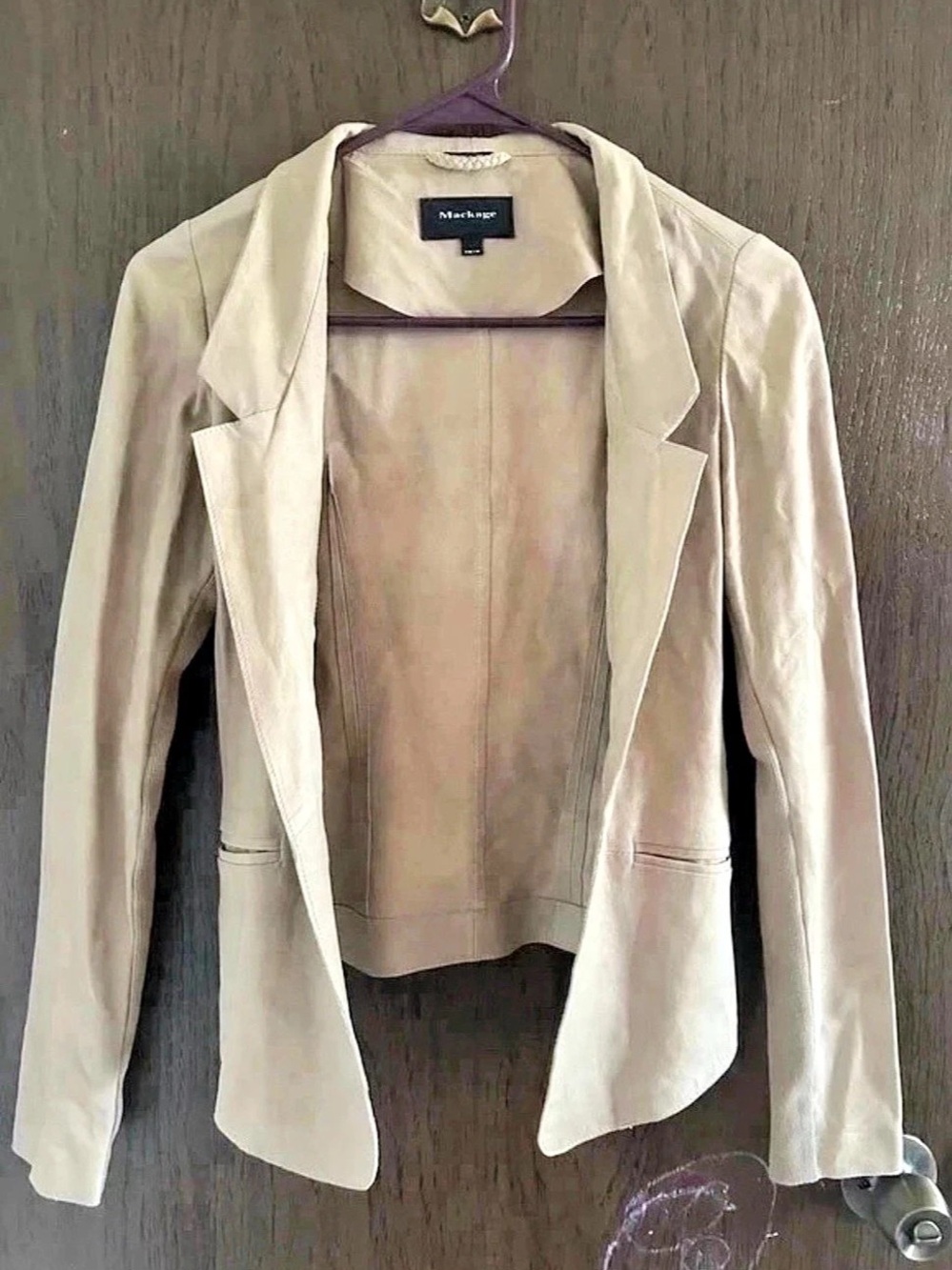 Mackage Cream Blazer Size XXS (T0)